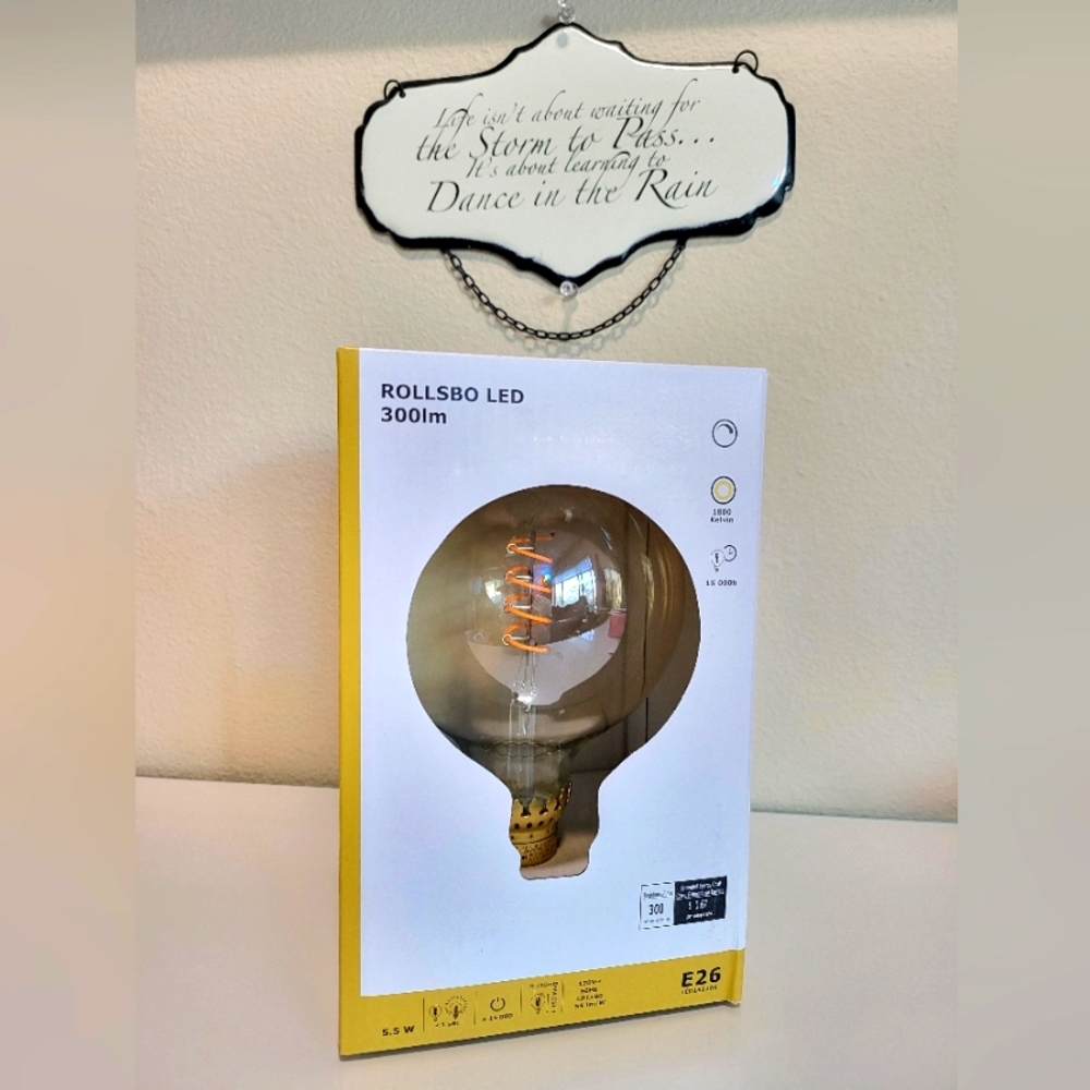 Ikea ROLLSBO Vintage LED Bulb 300lm